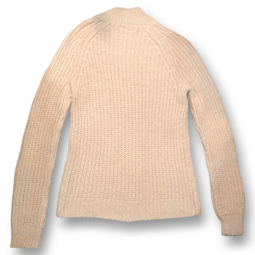 Calvin Klein Pullover Mock Turtleneck Cable Knit Sweater XS - Picture 5 of 12